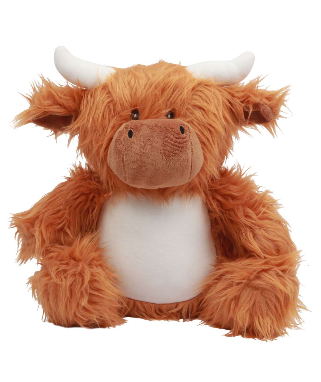 ZIPPIE HIGHLAND COW - Brown - colorimageurl