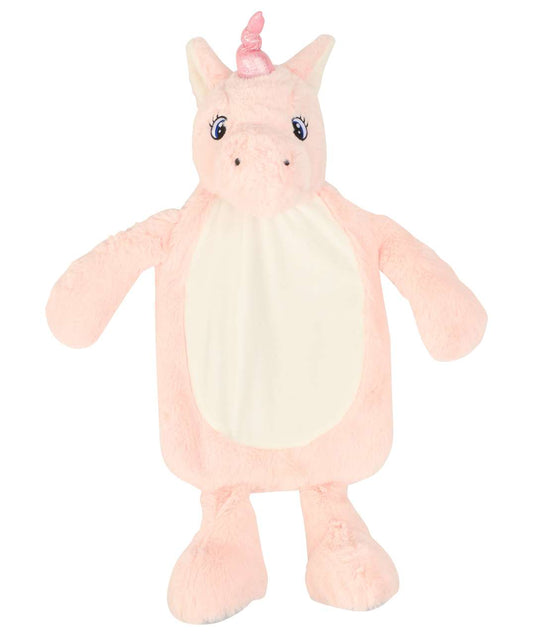 UNICORN 2 LTR HOT WATER BOTTLE COVER - Pink - Main
