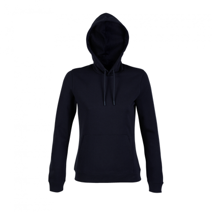 NICHOLAS WOMEN - FRENCH TERRY HOODED SWEATSHIRT - Night - colorimageurl