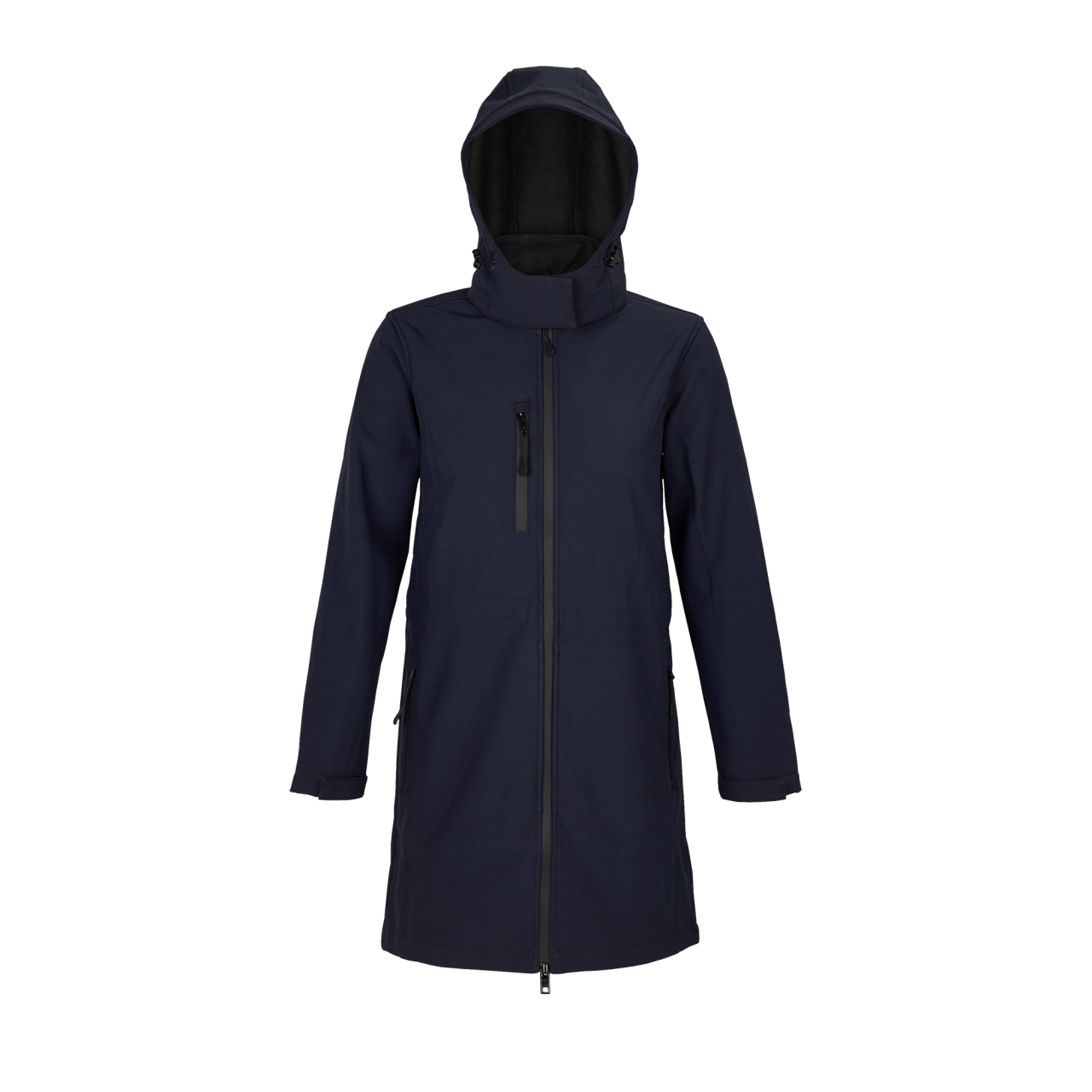 NEOBLU ACHILLE - WOMEN’S SOFTSHELL LONG JACKET - Night - colorimageurl