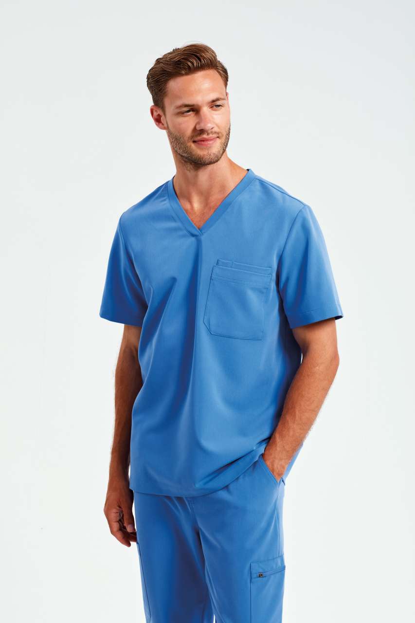 'LIMITLESS' MEN’S ONNA-STRETCH TUNIC - Action Navy - modelimageurl