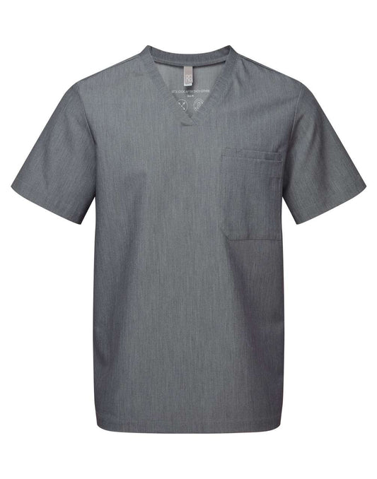 'LIMITLESS' MEN’S ONNA-STRETCH TUNIC - Dynamo Grey - colorimageurl