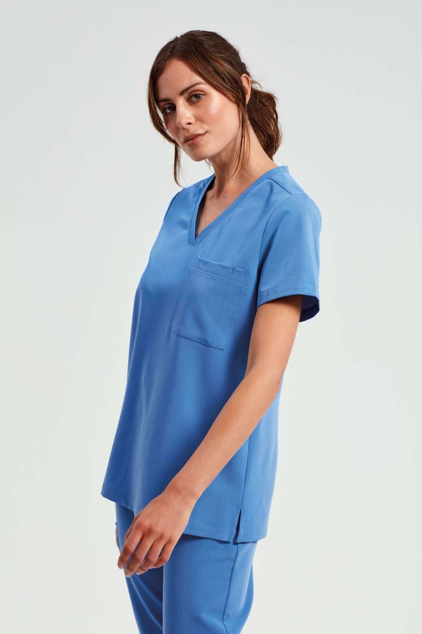 'LIMITLESS' WOMEN’S ONNA-STRETCH TUNIC - Action Navy - modelimageurl