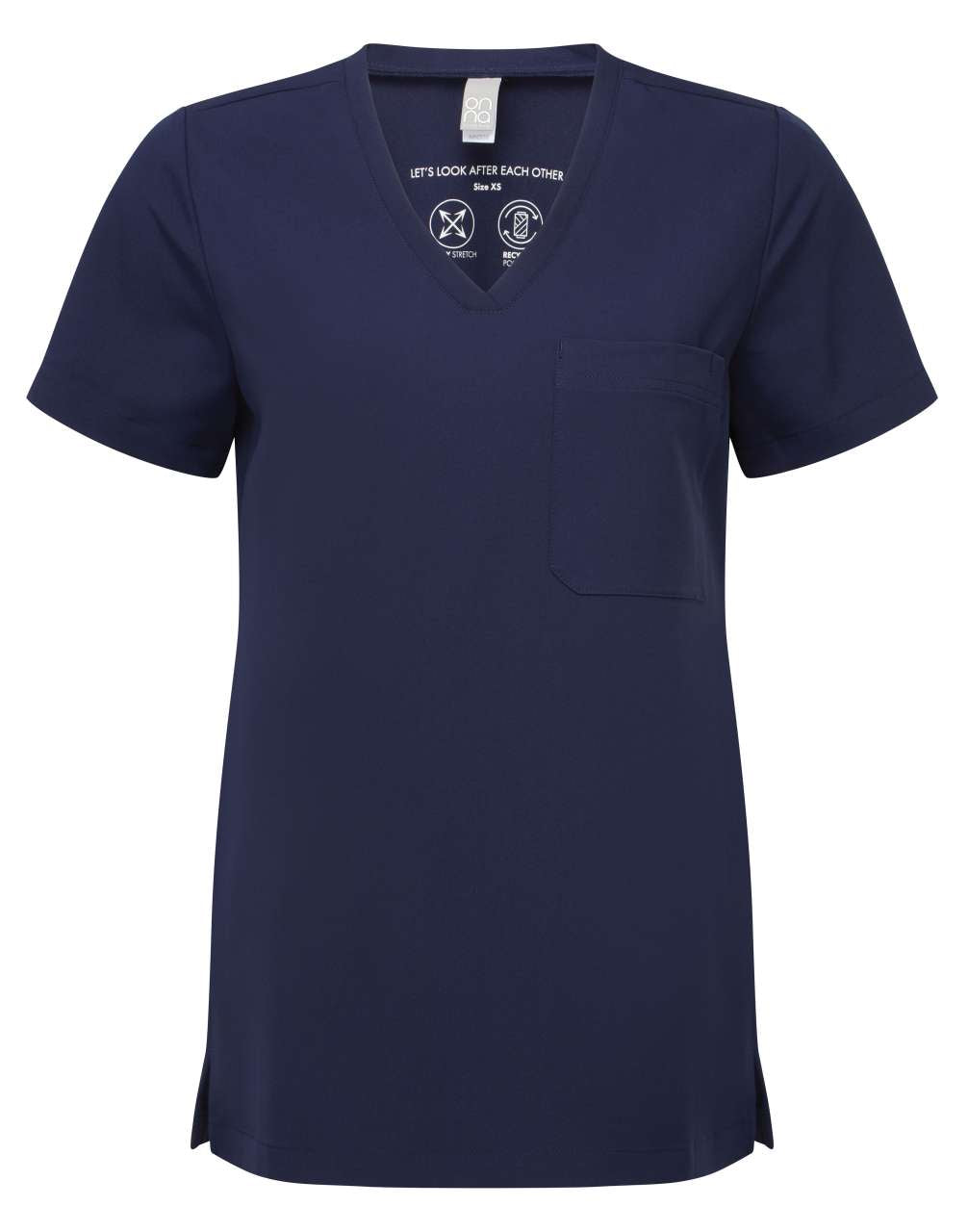 'LIMITLESS' WOMEN’S ONNA-STRETCH TUNIC - Action Navy - colorimageurl