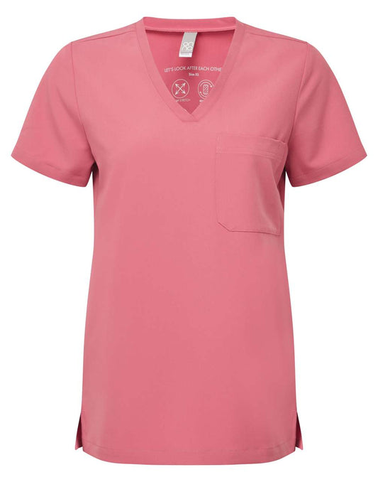 'LIMITLESS' WOMEN’S ONNA-STRETCH TUNIC - Calm Pink - colorimageurl
