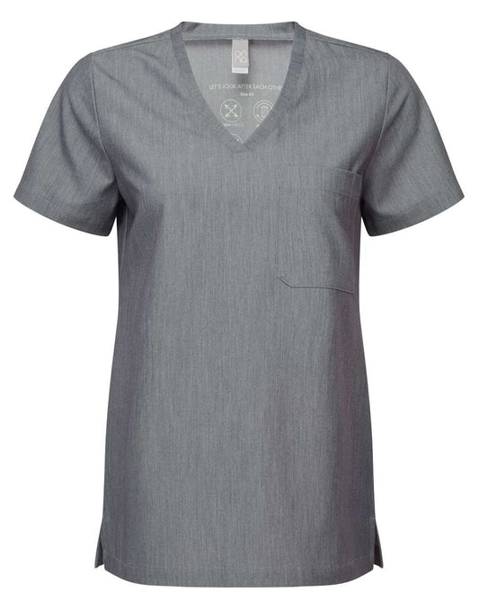 'LIMITLESS' WOMEN’S ONNA-STRETCH TUNIC - Dynamo Grey - colorimageurl