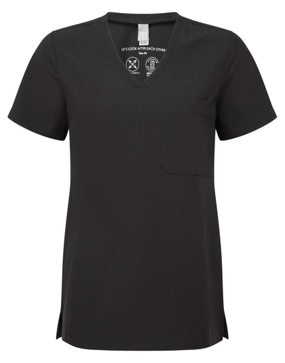 'LIMITLESS' WOMEN’S ONNA-STRETCH TUNIC - Exact Black - colorimageurl