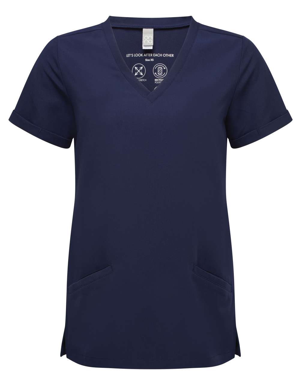 'INVINCIBLE'  WOMEN’S ONNA-STRETCH TUNIC - Action Navy - colorimageurl