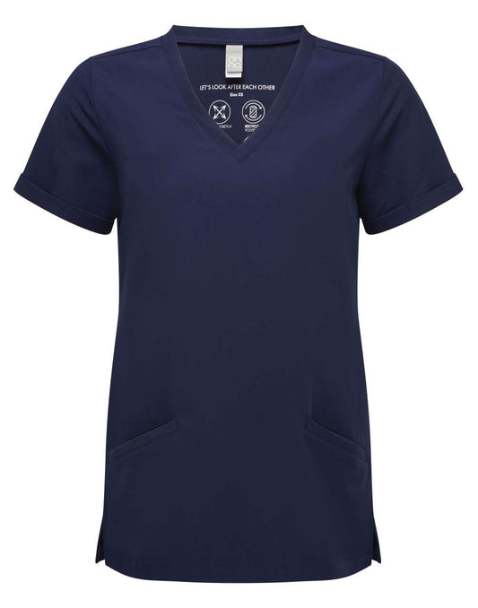 'INVINCIBLE'  WOMEN’S ONNA-STRETCH TUNIC - Action Navy - colorimageurl