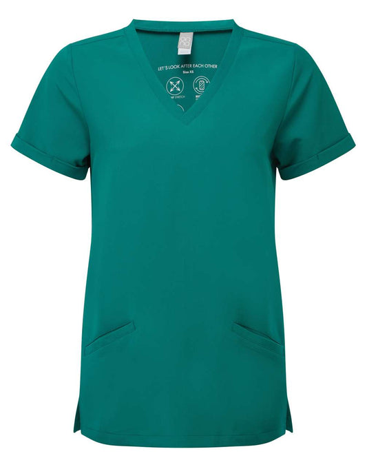 'INVINCIBLE'  WOMEN’S ONNA-STRETCH TUNIC - Clean Green - colorimageurl