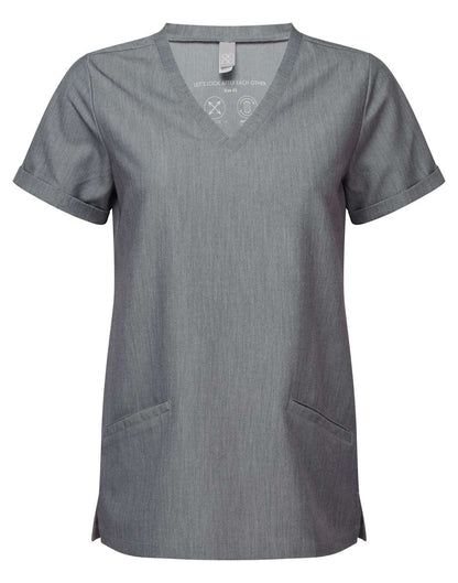 'INVINCIBLE'  WOMEN’S ONNA-STRETCH TUNIC - Dynamo Grey - colorimageurl