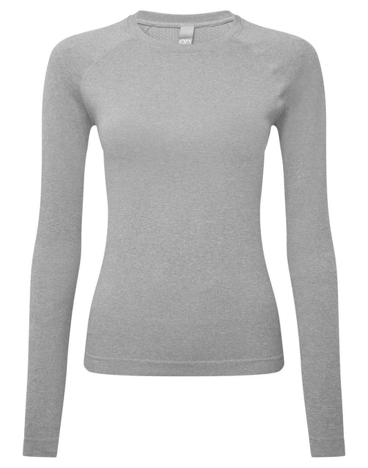 UNSTOPPABLE' WOMEN’S FRESH UNDERSCRUB BASELAYER - Grey Heather - colorimageurl