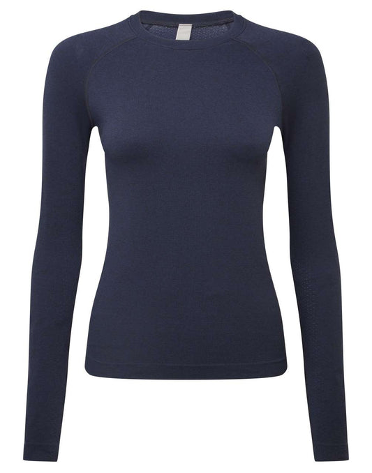 UNSTOPPABLE' WOMEN’S FRESH UNDERSCRUB BASELAYER - Navy Heather - colorimageurl