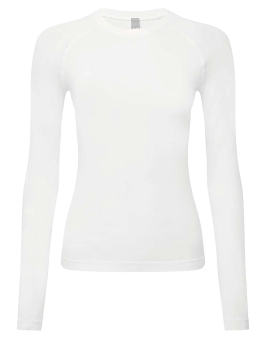 UNSTOPPABLE' WOMEN’S FRESH UNDERSCRUB BASELAYER - White - colorimageurl