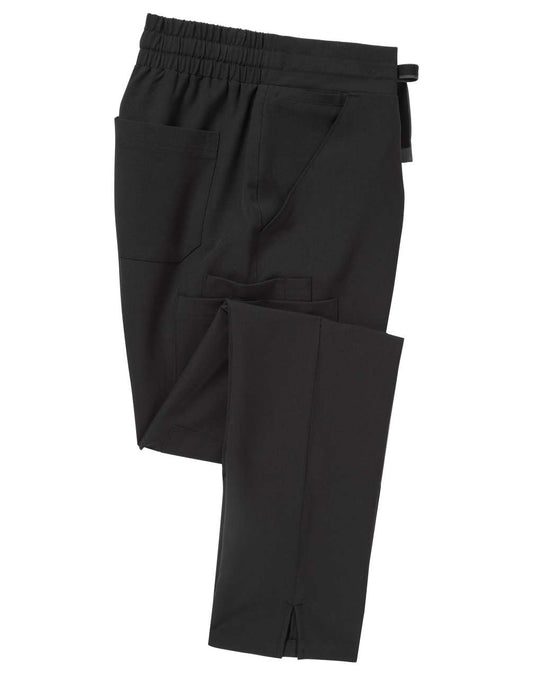 'RELENTLESS' WOMEN’S ONNA-STRETCH CARGO PANT - Exact Black - colorimageurl