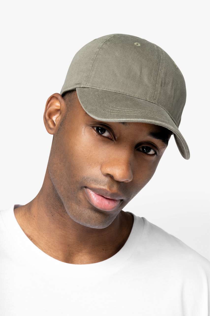 UNISEX  FADED CAP - Washed Black - modelimageurl