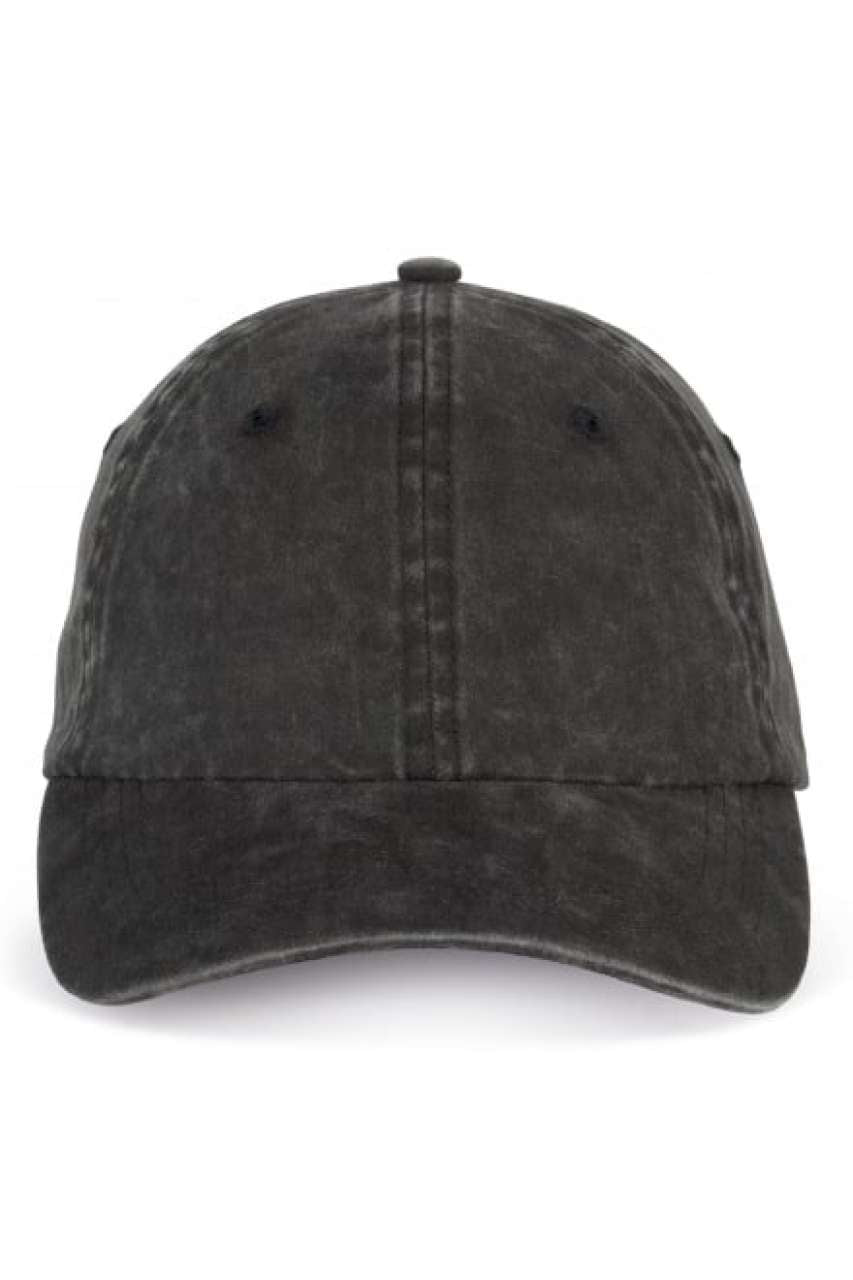 UNISEX  FADED CAP - Washed Black - colorimageurl
