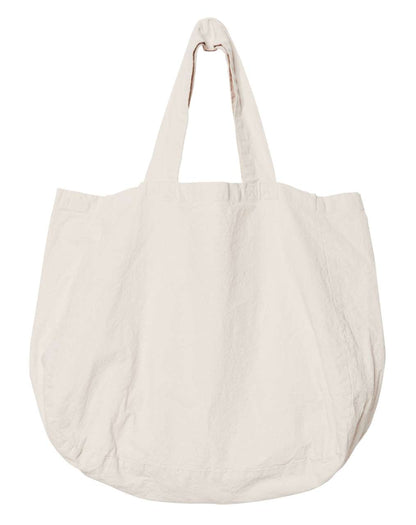ECO-FRIENDLY LINEN SHOPPING BAG - Ivory - Main
