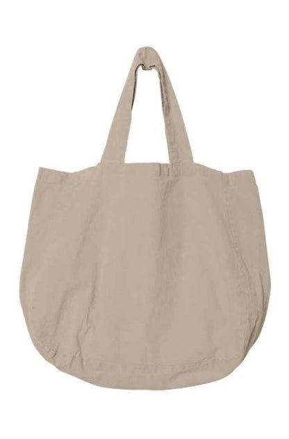 ECO-FRIENDLY LINEN SHOPPING BAG - Wet Sand - Main