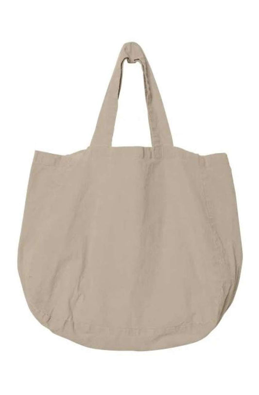 ECO-FRIENDLY LINEN SHOPPING BAG - Wet Sand - Main