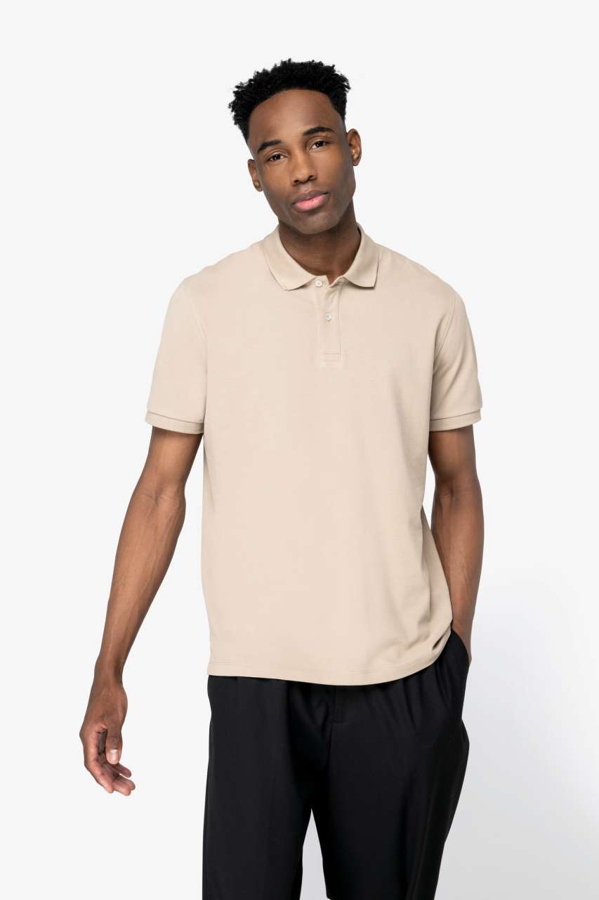 NATIVE SPIRIT PIQUE POLO - Black - modelimageurl
