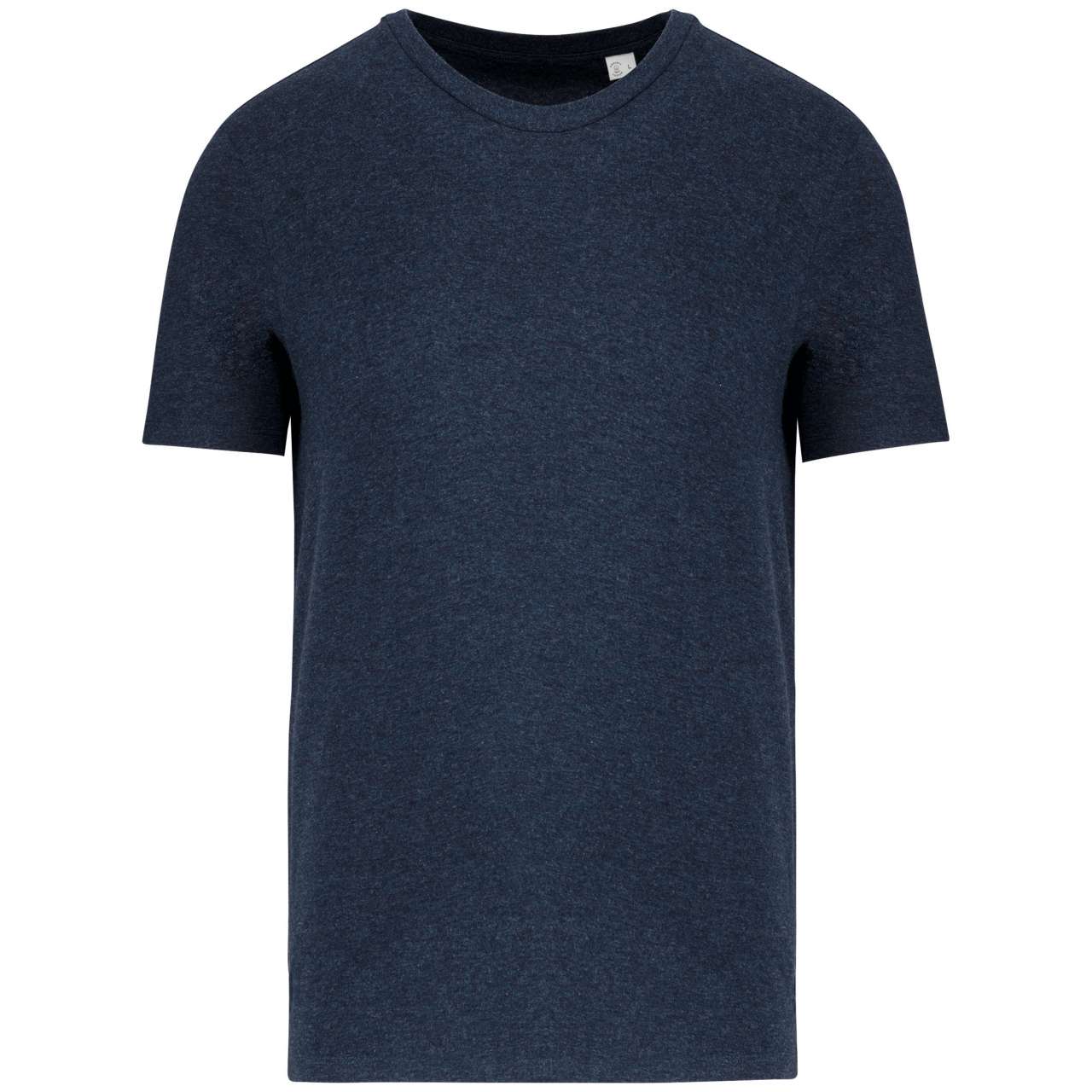 ECO-FRIENDLY UNISEX T-SHIRT - Navy Blue Heather - colorimageurl