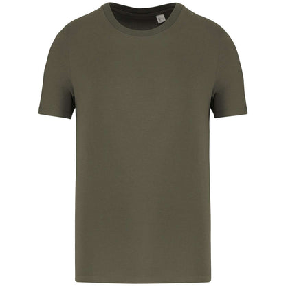 ECO-FRIENDLY UNISEX T-SHIRT - Organic Khaki Heather - colorimageurl