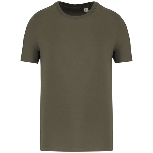 ECO-FRIENDLY UNISEX T-SHIRT - Organic Khaki Heather - colorimageurl