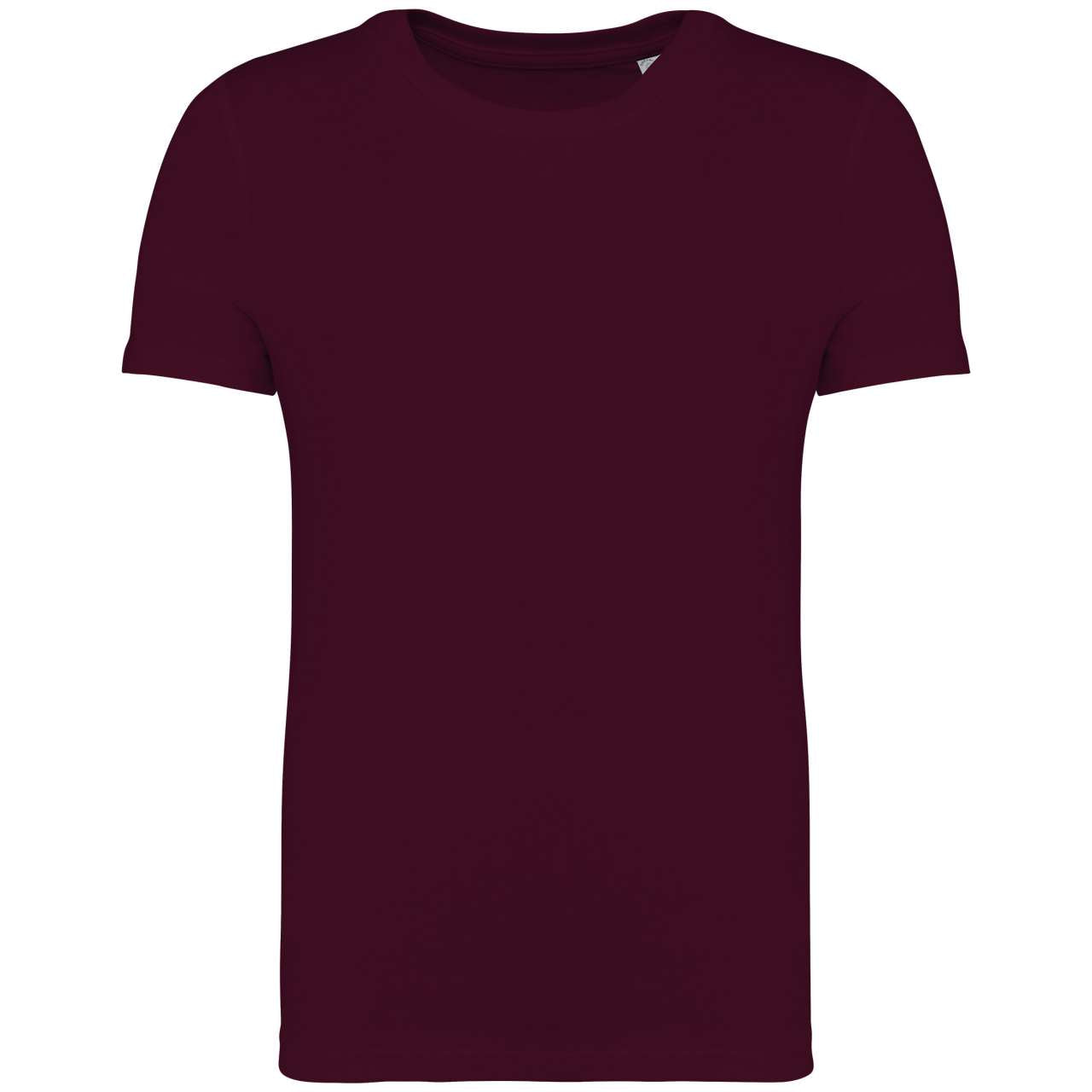 KID'S T-SHIRT - Dark Cherry - colorimageurl