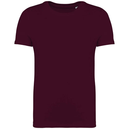 KID'S T-SHIRT - Dark Cherry - colorimageurl