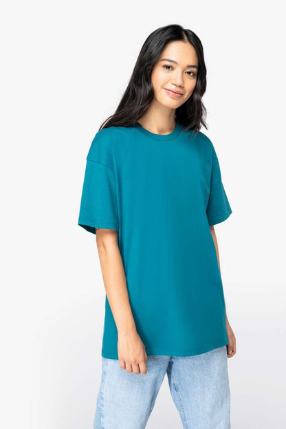 LADIES’ ECO-FRIENDLY OVERSIZED T-SHIRT - White - modelimageurl