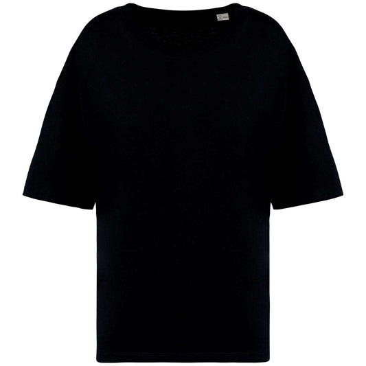 LADIES’ ECO-FRIENDLY OVERSIZED T-SHIRT - Black - colorimageurl