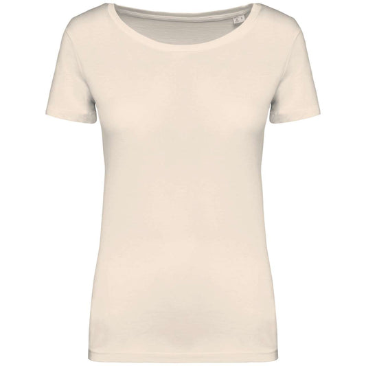 LADIES' T-SHIRT - Ivory - colorimageurl