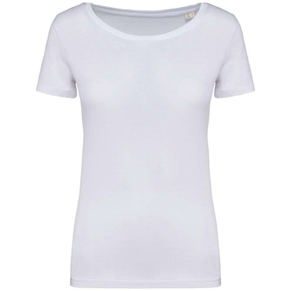 LADIES' T-SHIRT - White - colorimageurl