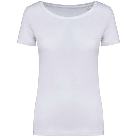 LADIES' T-SHIRT - White - colorimageurl