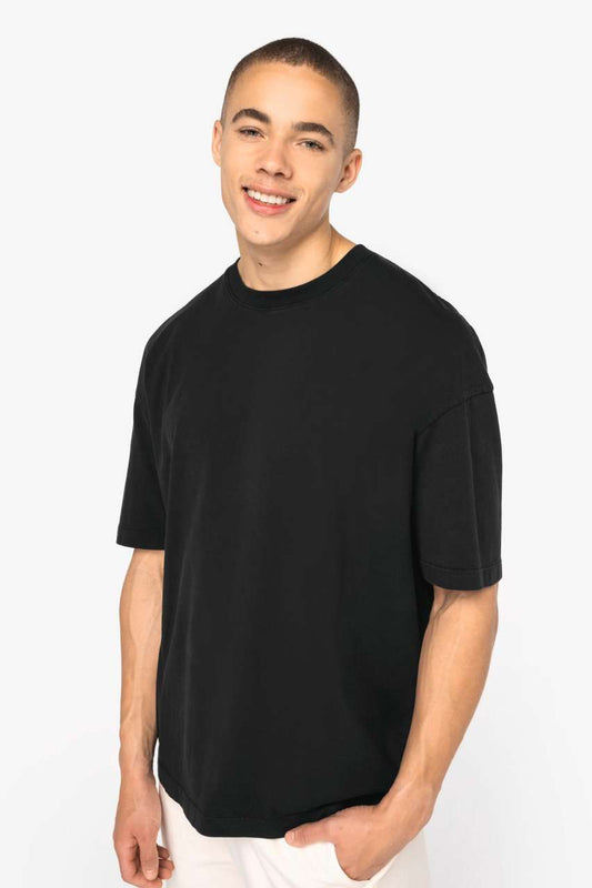 MEN'S WASHED EFFECT OVERSIZED T-SHIRT