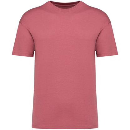 UNISEX SHOULDER LOOSE T-SHIRT - Antique Rose - colorimageurl