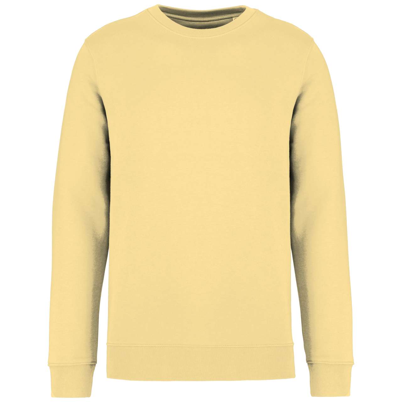 ECO-FRIENDLY UNISEX ROUND NECK SWEATSHIRT - Pineapple - colorimageurl
