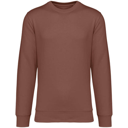 ECO-FRIENDLY UNISEX ROUND NECK SWEATSHIRT - Sienna - colorimageurl