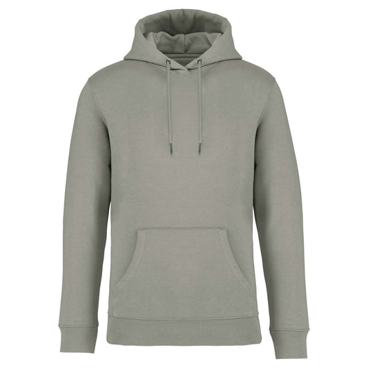ECO-FRIENDLY UNISEX HOODED SWEATSHIRT - Almond Green - colorimageurl