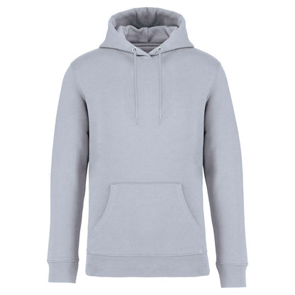 ECO-FRIENDLY UNISEX HOODED SWEATSHIRT - Aquamarine - colorimageurl