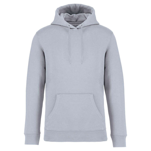 ECO-FRIENDLY UNISEX HOODED SWEATSHIRT - Aquamarine - colorimageurl