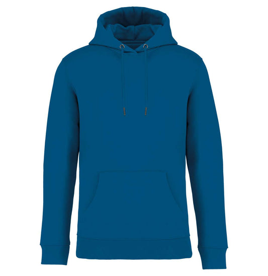 ECO-FRIENDLY UNISEX HOODED SWEATSHIRT - Light Turquoise - colorimageurl