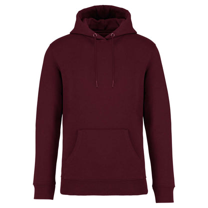 ECO-FRIENDLY UNISEX HOODED SWEATSHIRT - Dark Cherry - colorimageurl
