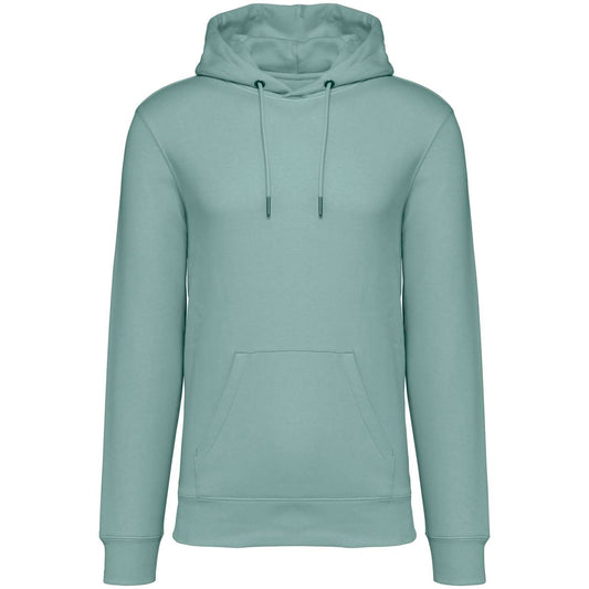 ECO-FRIENDLY UNISEX HOODED SWEATSHIRT - Jade Green - colorimageurl