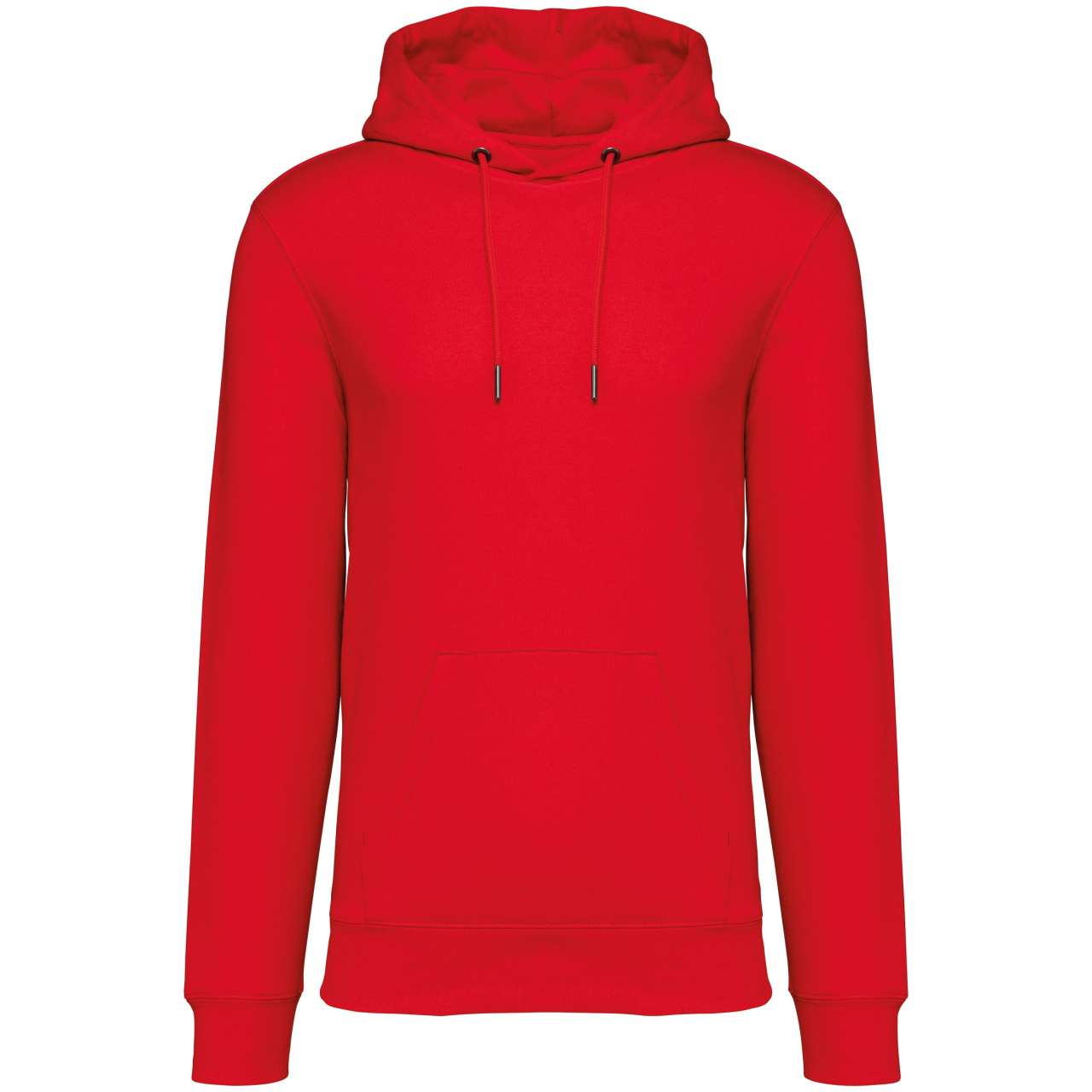 ECO-FRIENDLY UNISEX HOODED SWEATSHIRT - Poppy Red - colorimageurl