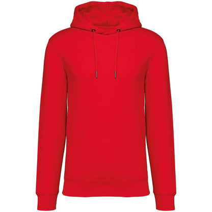 ECO-FRIENDLY UNISEX HOODED SWEATSHIRT - Poppy Red - colorimageurl