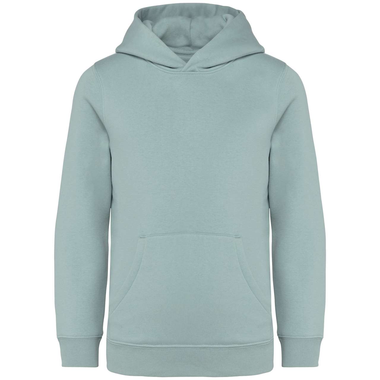 KIDS’ HOODED SWEATSHIRT - Jade Green - colorimageurl