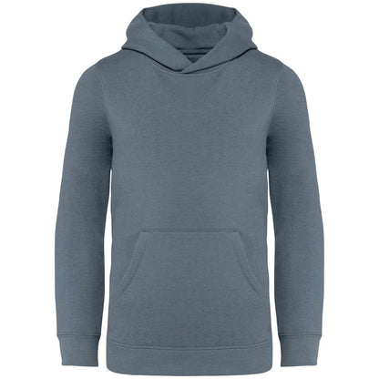KIDS’ HOODED SWEATSHIRT - Mineral Grey - colorimageurl