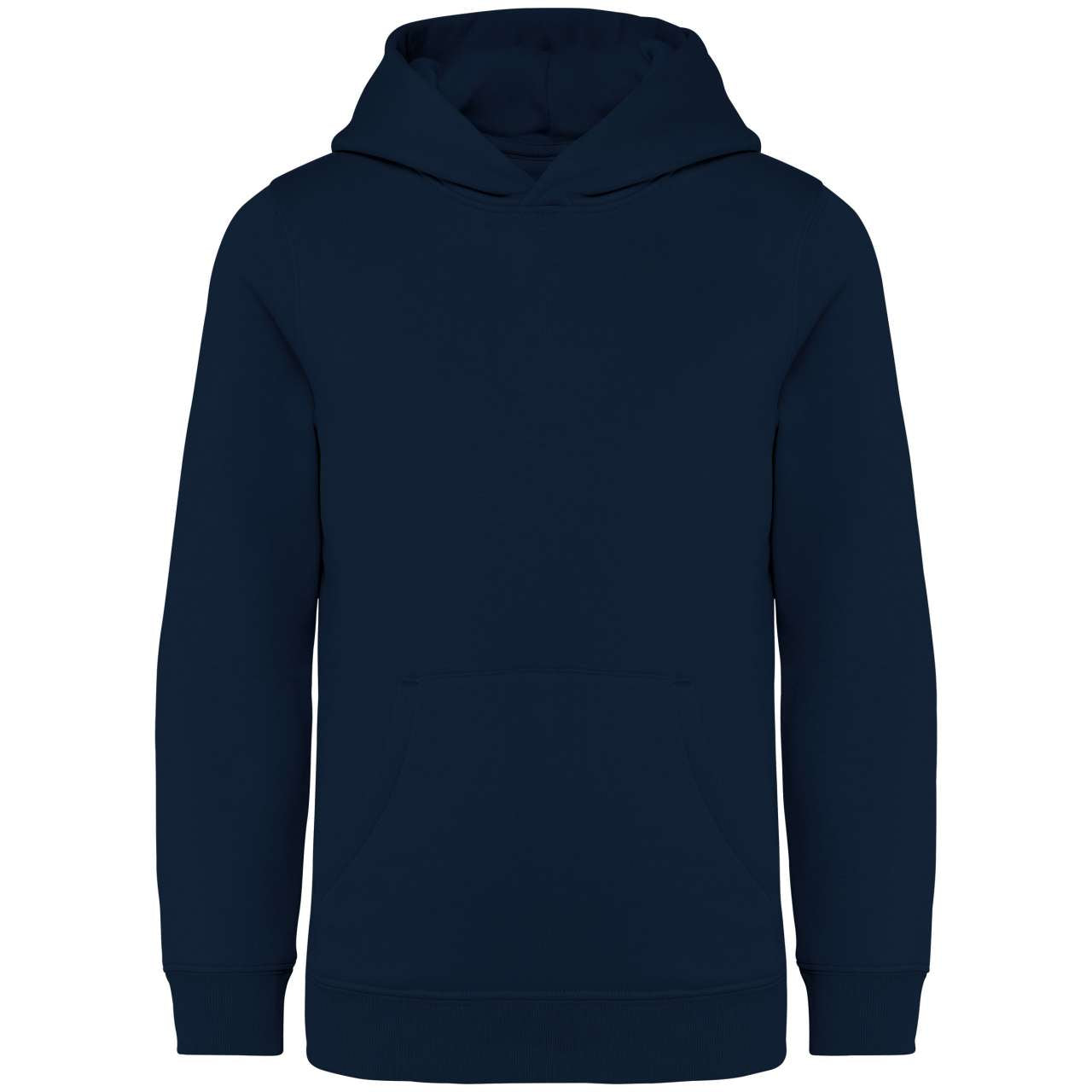 KIDS’ HOODED SWEATSHIRT - Navy Blue - colorimageurl